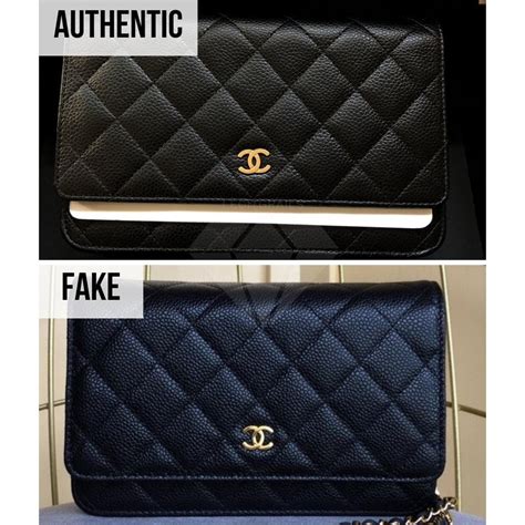 chanel womens wallet replica|how to tell real chanel.